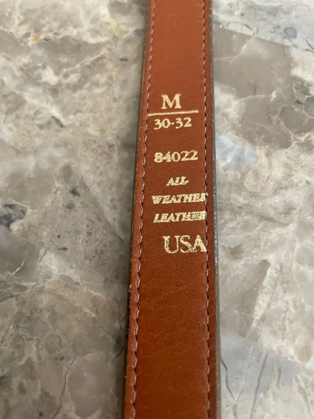 Vintage, Dooney & Bourke Pebbled Leather Belt